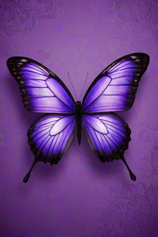 purple wallpapers butterfly
