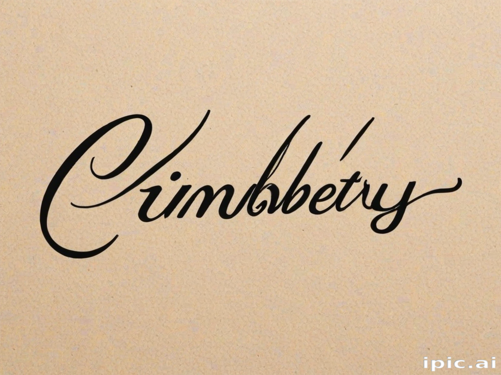 kimberly in cursive