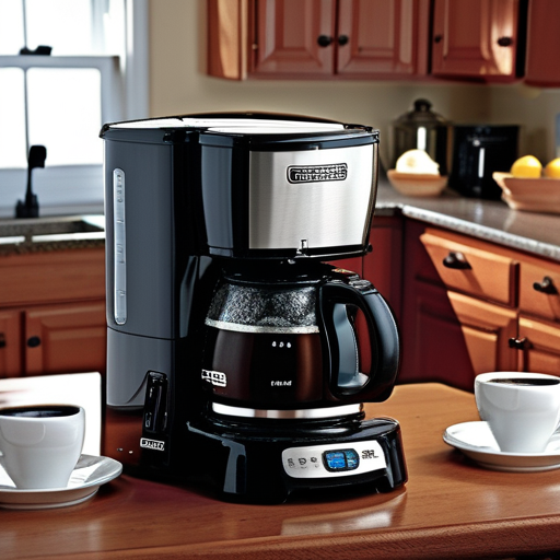 black and decker coffee maker instructions manual