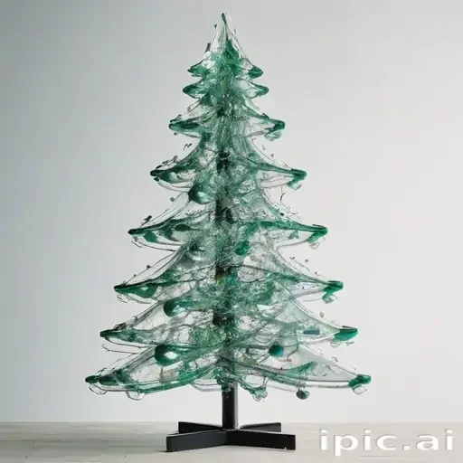 transparent christmas tree
