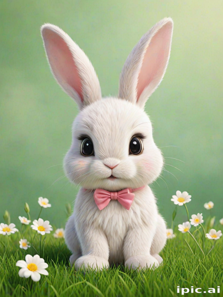 cute bunny background