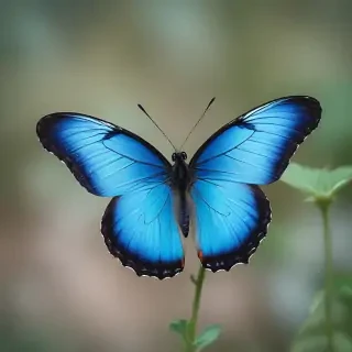 blue butterfly
