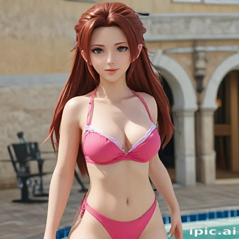 aerith bikini