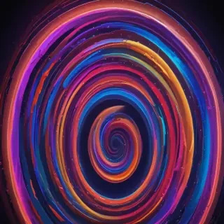neon color background