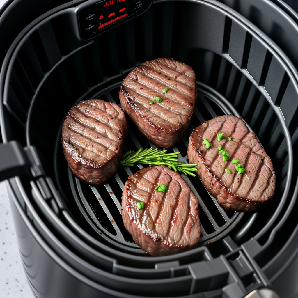 how long to cook filet mignon in air fryer