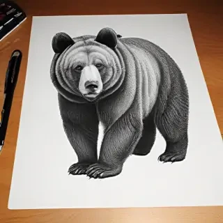 bear drawing images