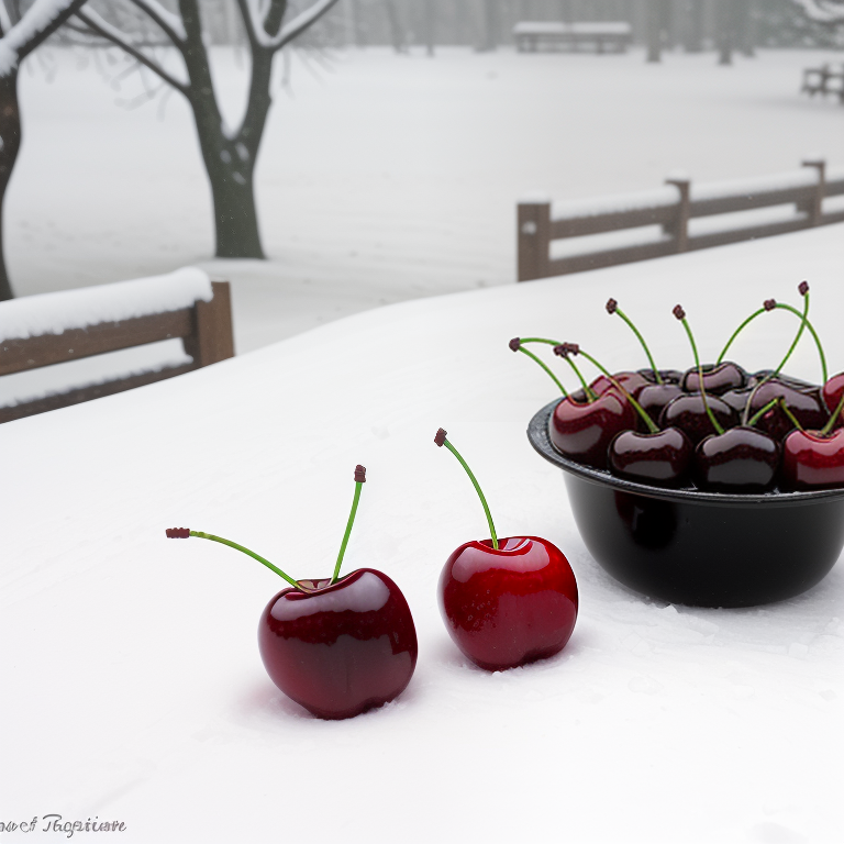 cherries in the snow recipe
