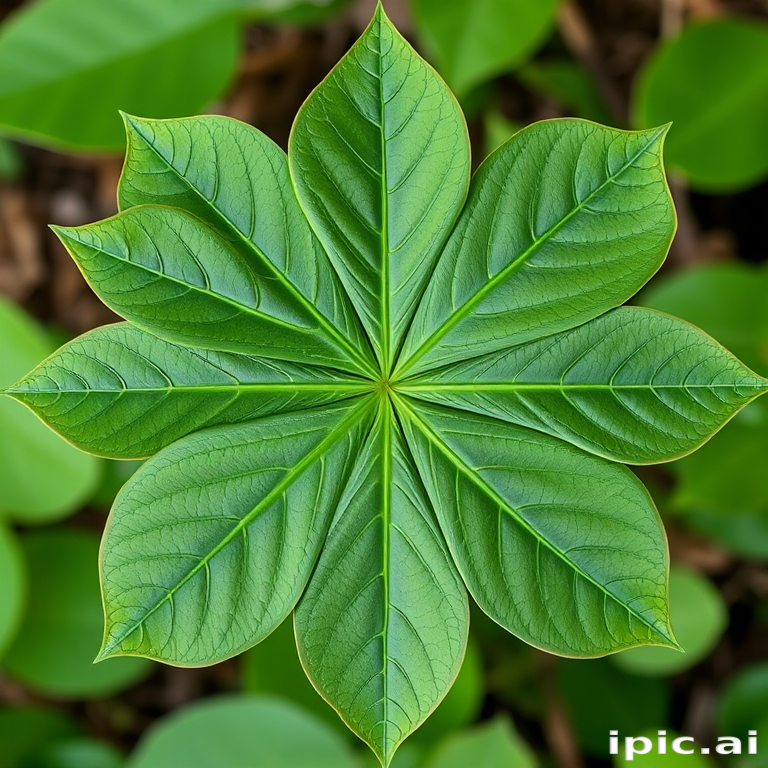leaf circle