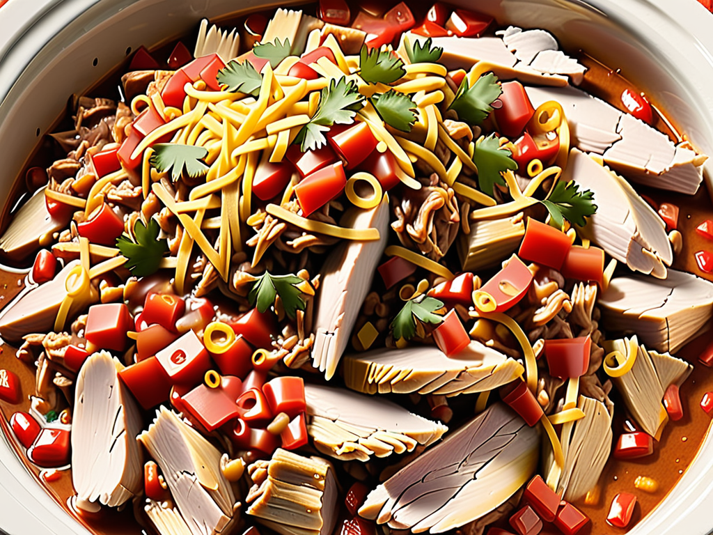 chicken and rotel crock pot