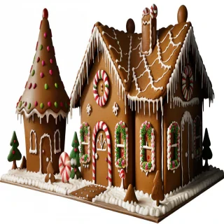 gingerbread house png