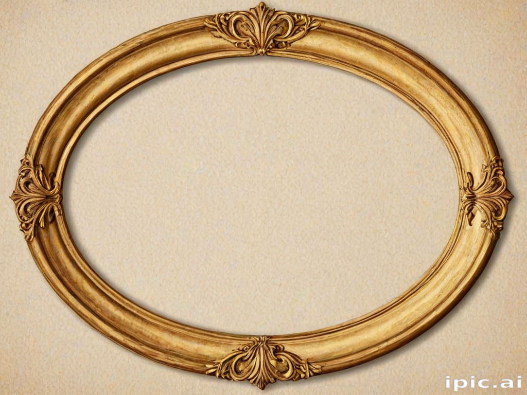 oval frame clipart