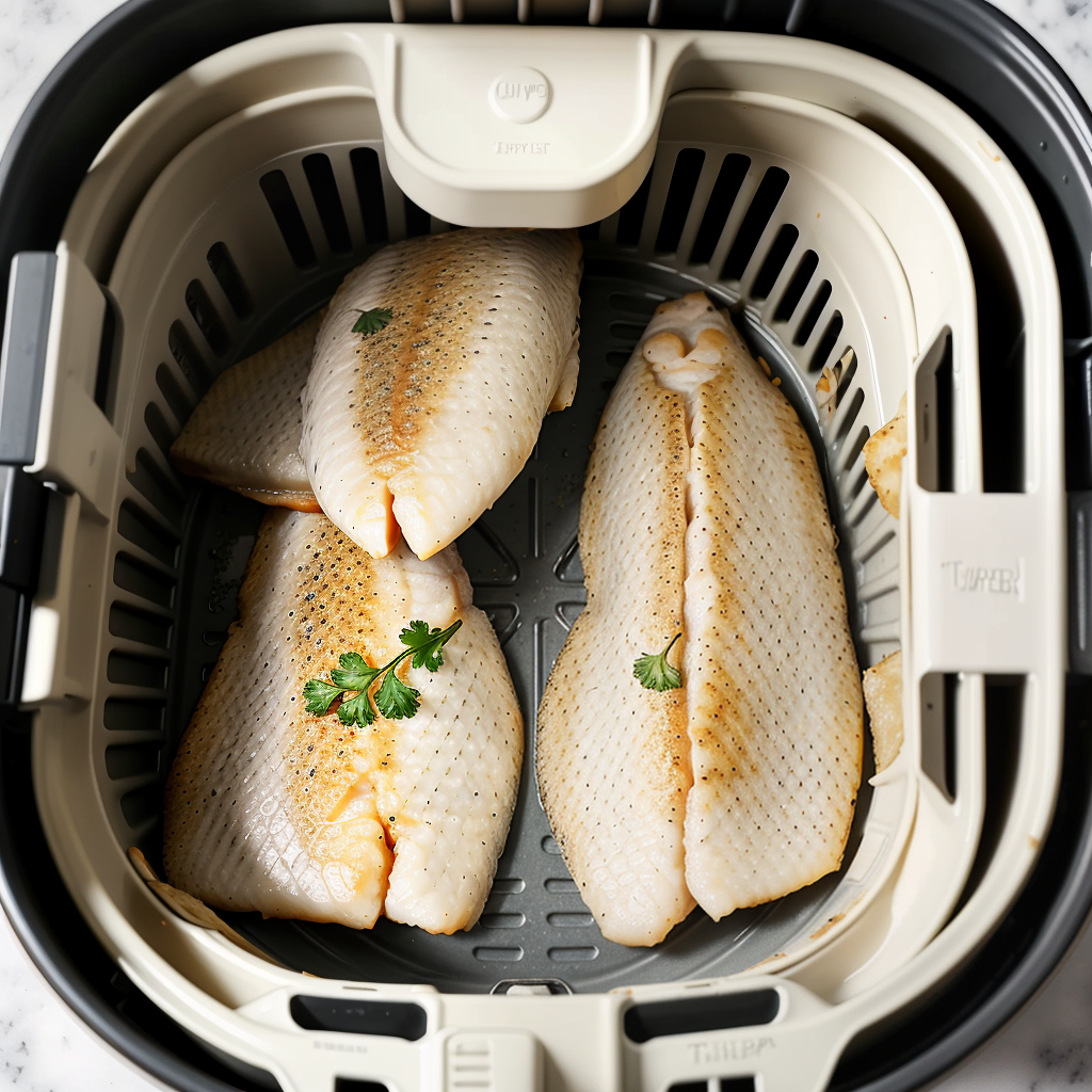 how long to cook frozen tilapia in air fryer