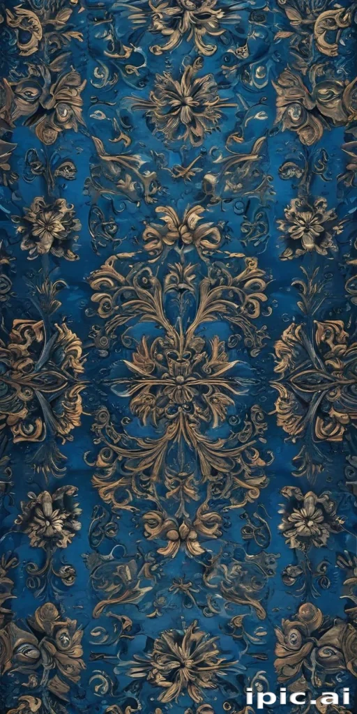 blue pattern background