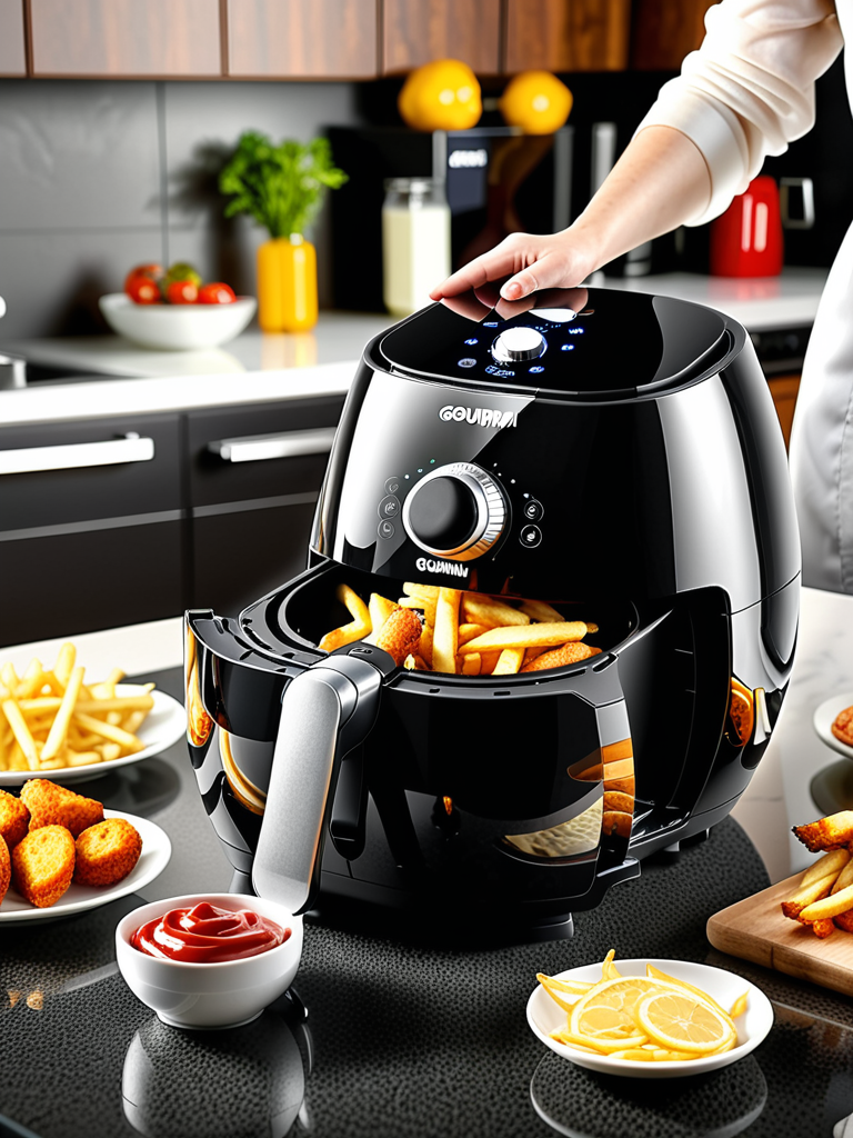 gourmia air fryer how to use