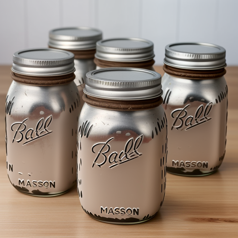 8 oz wide mouth mason jars