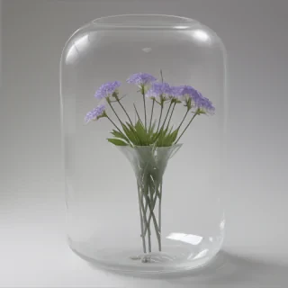 transparent flowers