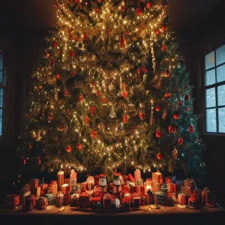 christmas pictures aesthetic