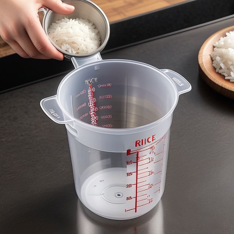 measuring cup for rice cooker