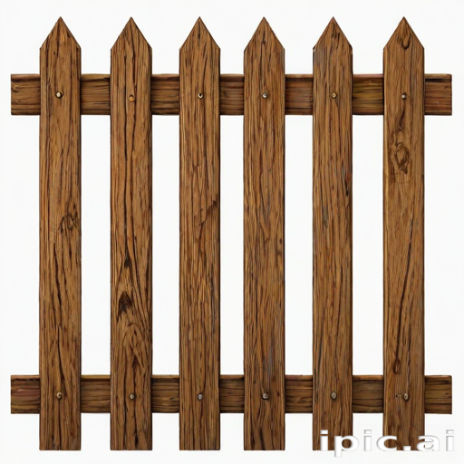 wood fence png