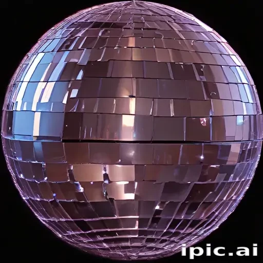 transparent disco ball