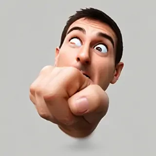 finger pointing at you png