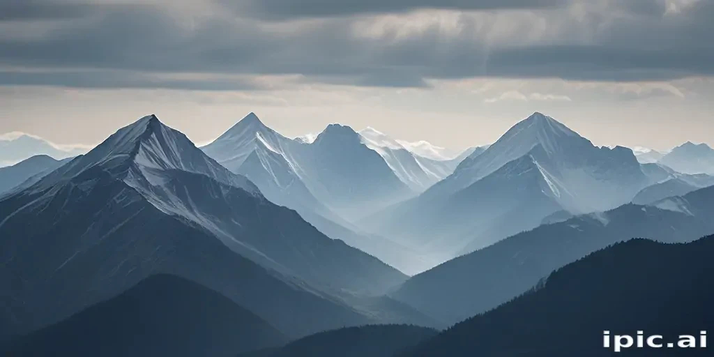 transparent mountains