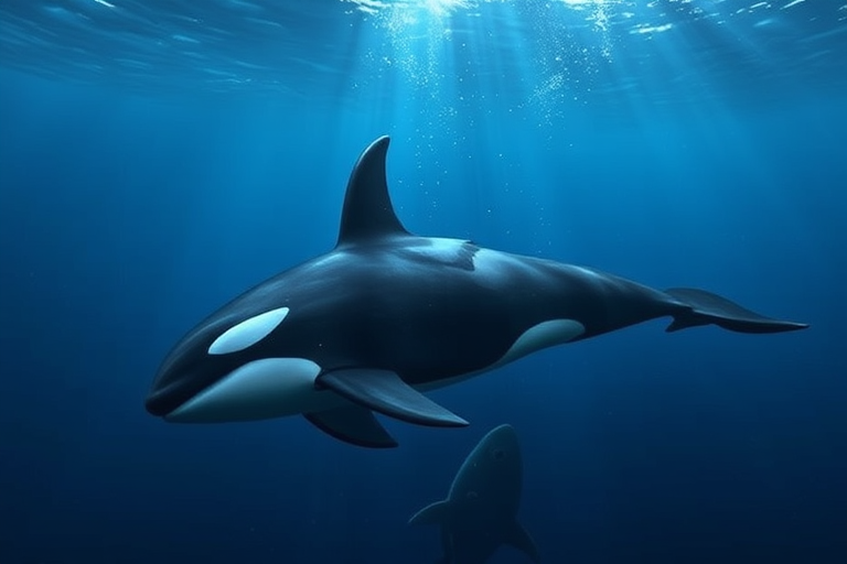 wallpaper orca