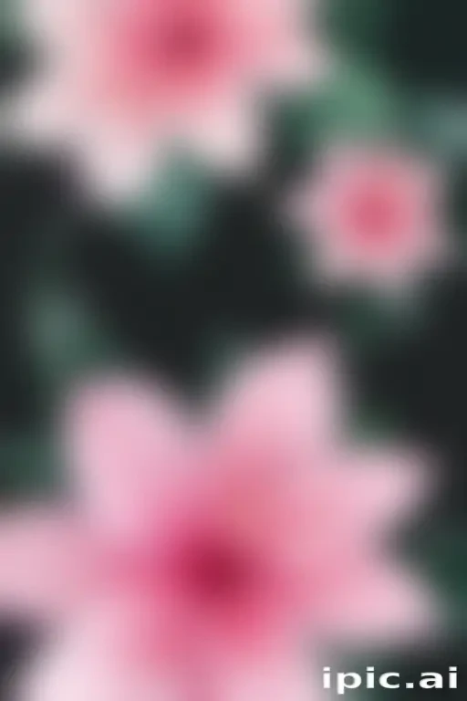transparent flower background