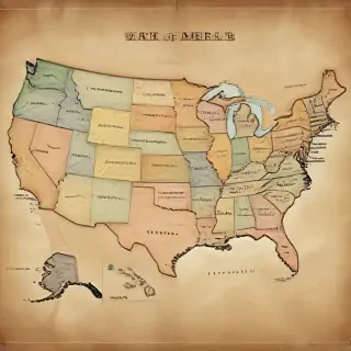 map of america