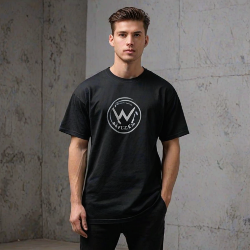 black mockup shirt