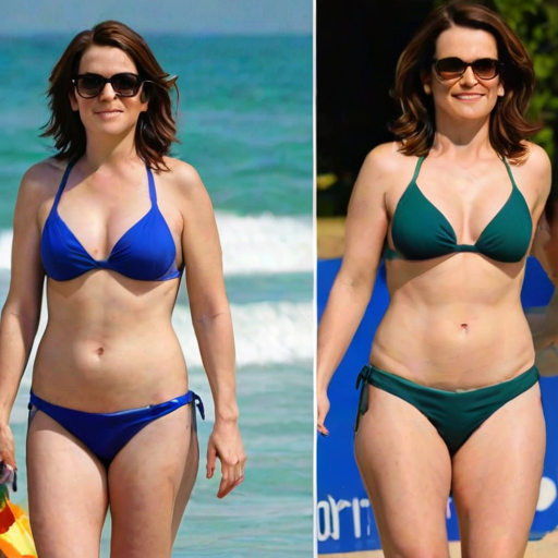 Tina Fey in bikini