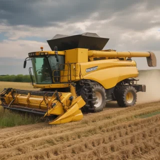 combine harvester