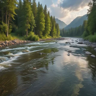 background river