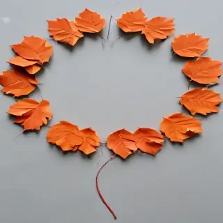 leaf circle
