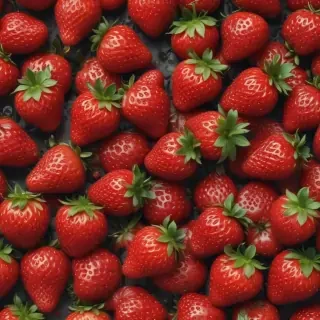 strawberry background aesthetic