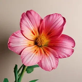 flower drawing with color