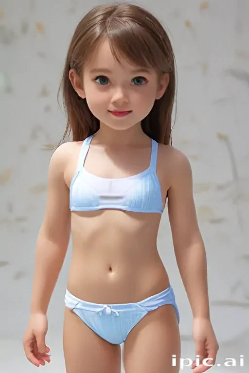 little girl in bikini ai