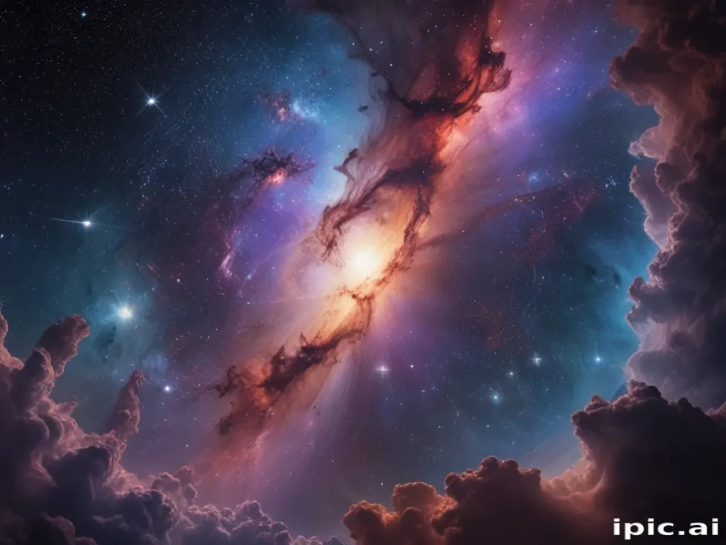 galactic background
