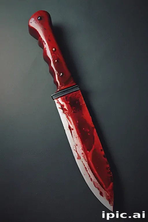 bloody knife aesthetic