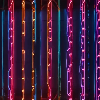 neon colors