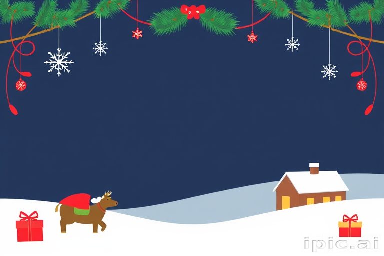 christmas clip art frames