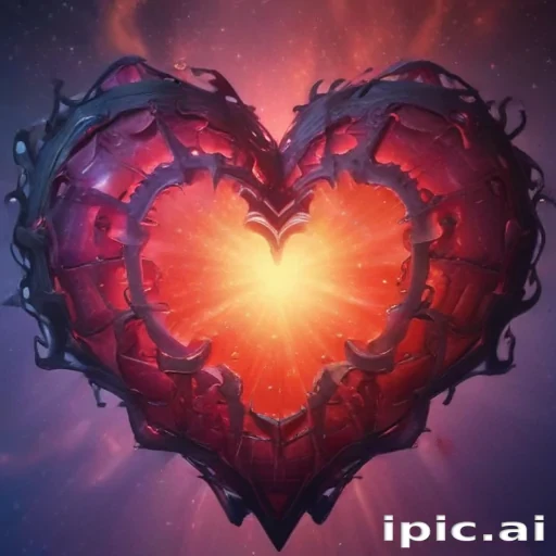 heart background aesthetic