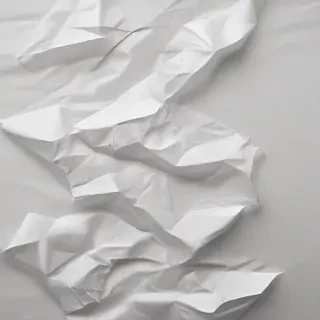wrinkled paper overlay