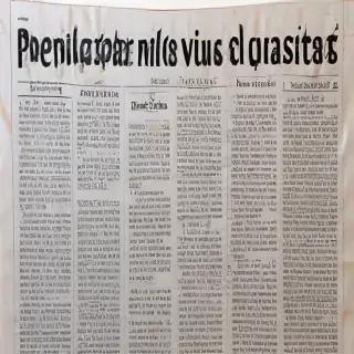 newspaper transparent