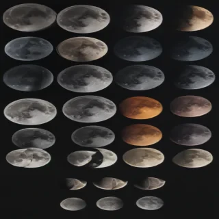 moon phases png