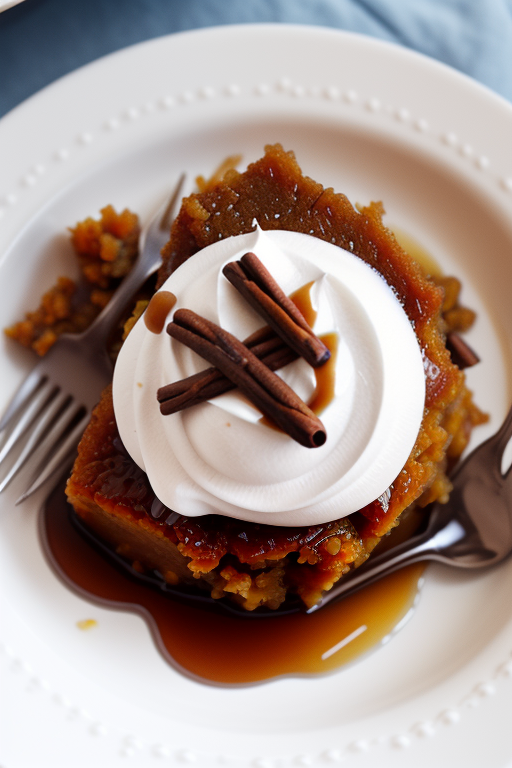 sticky toffee carrot cake pudding