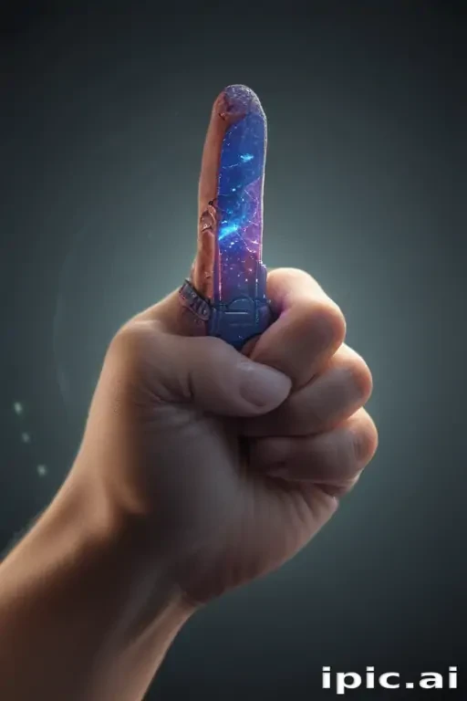 point finger png