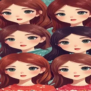 cute women background