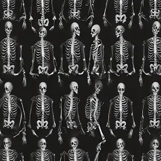 skeleton background