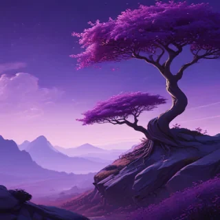 purple background cute